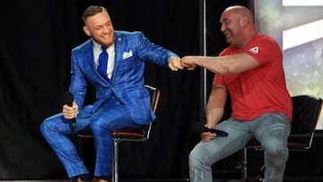 Dana White y Conor McGregor